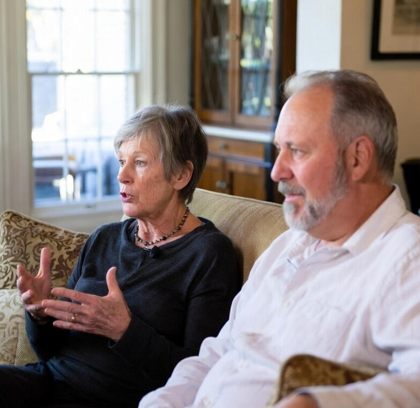 Legacy video interview with a couple